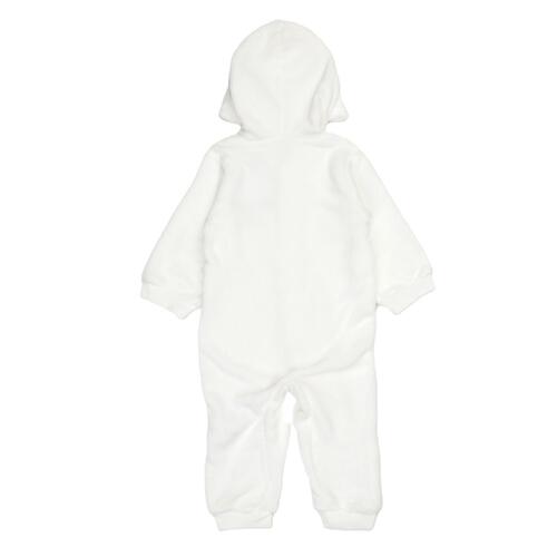 Disney ディズニー 長袖ロンパース ベイマックス フリース ホワイト×80cm