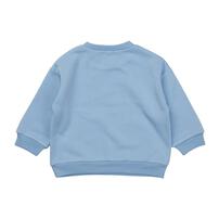 SNOOPY スヌーピー 長袖デイリートレーナー 起毛 スケートボード ブルー×90cm ベビーザらス限定