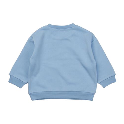 SNOOPY スヌーピー 長袖デイリートレーナー 起毛 スケートボード ブルー×90cm ベビーザらス限定