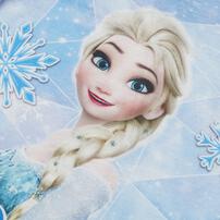 Disney ディズニー アナと雪の女王 ナイトドレス  フリル付き エルサ サックス&times;100cm