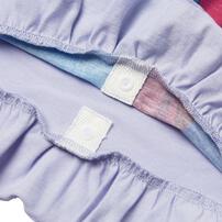 Disney ディズニー アナと雪の女王 ナイトドレス  フリル付き パープル&times;110cm