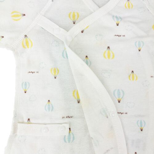 コンビ肌着 熊×気球柄 2枚組(ホワイト×50-70cm) ベビーザらス限定