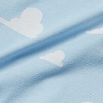 Disney  ディズニー 半袖ボディスーツ ドッカン サガラ TOY STORY ロゴ サックス&times;70cm ベビーザらス限定 赤ちゃん 出産準備 出産祝い ベビー服 子供服