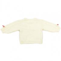 sophitica リボンニットプルオーバー オフホワイト×90cm