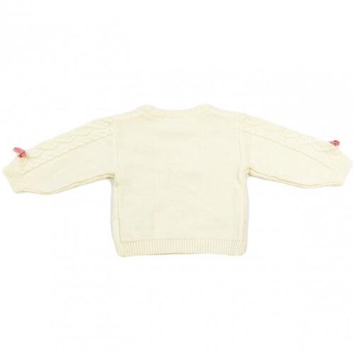 sophitica リボンニットプルオーバー オフホワイト×90cm