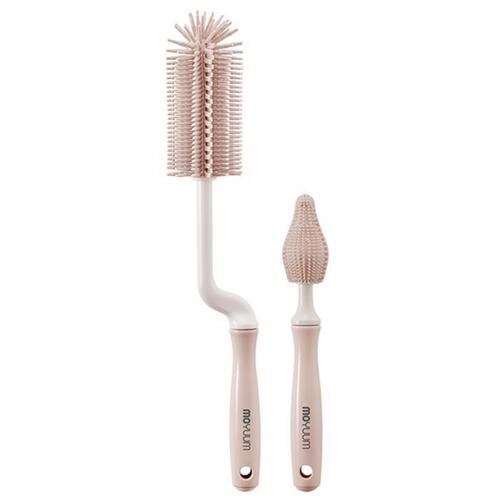 MOYUUM モユム シリコン哺乳瓶ブラシ 2種セット