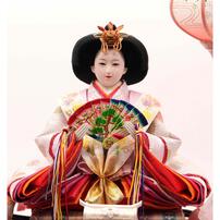 【雛人形】ケース飾り 親王飾り「桜刺繍ピンク パノラマアクリル」 (322553)ひな人形 おしゃれ トイザらス・ベビーザらス限定【メーカー直送】