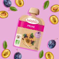 babybio ベビービオ ベビースムージー4種セット アップル・ラズベリー アップル・ブルーベリー・ストロベリー プルーン 洋なし・バナナ・きび【有機食材 ベビースムージー 離乳食 ベビーフード】【6カ月～】