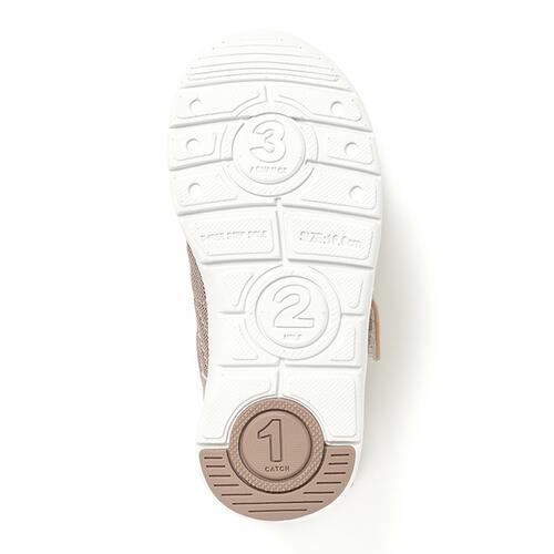 IFME イフミーライトキッズシューズ206311 ライトベージュ&times;16.5cm 