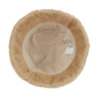 monpoke モンポケ バケットハット ファー ピカチュウ ベージュ×52cm