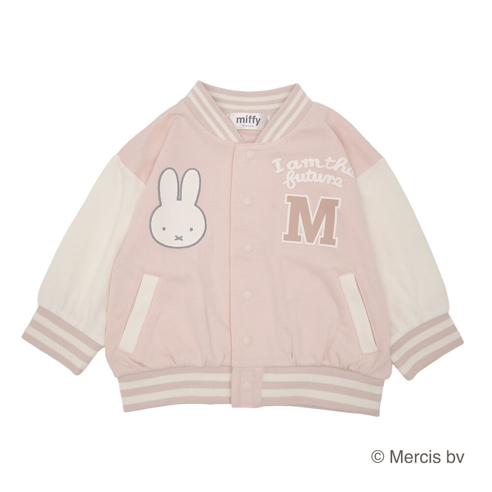 ミッフィープリントスタジャン ピンク×90cm ベビーザらス限定