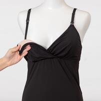 着るだけひんやりモールドカップキャミ（ブラックx M）(ブラック&times;M)