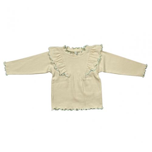 sophitica リブテレコ メローデイリートップス オフホワイト×95cm