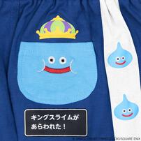 ドラクエベビー＆キッズ ハーフパンツ キングスライム(ブルー&times;95cm)
