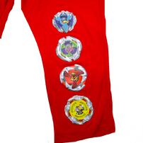 BEYBLADE X ベイブレードエックス 半袖パジャマ ロゴプリント ブラック×150cm