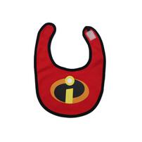 Disney ディズニー 長袖前開きプレオール スタイ付き Mr.インクレディブル ナチュラル×70-80cm