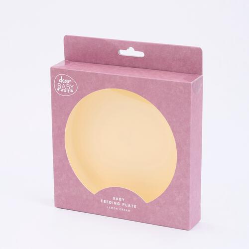 dear BABY ディアベビー ベビーお食事プレート (レモンクリーム) ベビーザらス限定