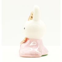 ミッフィー 磁器五人飾りひな人形（183122）雛人形 間口25cm お雛さま お雛様 ミニ  コンパクト キャラクター かわいい【メーカー直送】