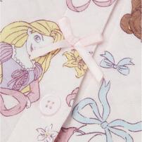 ディズニー 前開き長袖パジャマ フェミニン プリンセス ピンク×100cm ベビーザらス限定