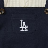 MLB サロッペットドッキングボディスーツ ドジャース オフホワイト×80cm ベビーザらス限定