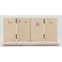 【雛人形】木目込み親王飾り「ひなまり」 (331389)ひな人形 おしゃれ コンパクト トイザらス・ベビーザらス限定【メーカー直送】