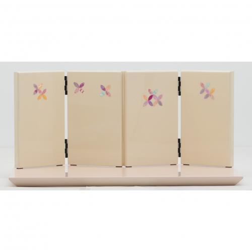 【雛人形】木目込み親王飾り「ひなまり」 (331389)ひな人形 おしゃれ コンパクト トイザらス・ベビーザらス限定【メーカー直送】