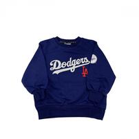 ベビーザらス限定　ＭＬＢ チームロゴトレーナー(ネイビー×90cm)