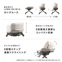Combi コンビ ホワイトレーベル ネムリラ コードレス premium エッグショック HR パールベージュ ハイローラック 新生児～4歳頃