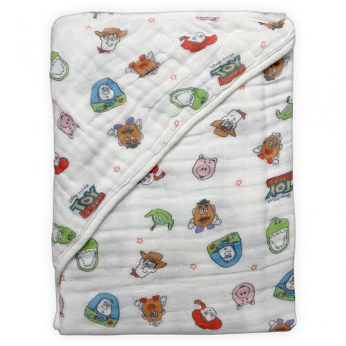 Disney ディズニートイストーリー 6層織ガーゼ おくるみ