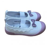リボン フリル 上履き パープルx17cm ベビーザらス限定
