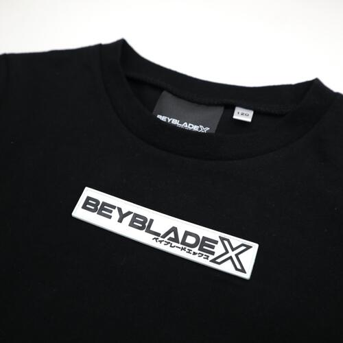 BEYBLADE X ベイブレードエックス 半袖Tシャツ ロゴ ワッペン ジュニア 160cm