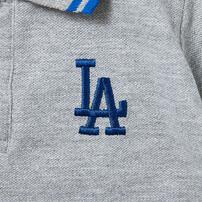 MLB 衿付き半袖カバーオール ドジャース グレー&times;80cm  ベビーザらス限定