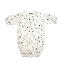 MOOMIN 新生児2WAYドレス 帽子付き 総柄 ムーミンファミリー（ホワイト×50-70cm） ベビーザらス限定