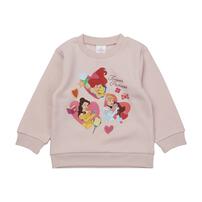 Disney ディズニー プリンセス 長袖デイリートレーナー 起毛 ピンク×90cm ベビーザらス限定