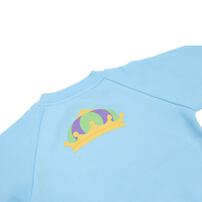 ドラクエベビー＆キッズ スウェットシャツ キングスライム(ブルー&times;80cm)  ベビーザらス限定　