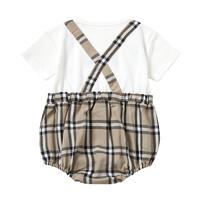 POLO BCS 半袖ボディスーツ サロペット風 ベージュ&times;80cm  ベビーザらス限定 赤ちゃん 出産準備 出産祝い ベビー服 子供服