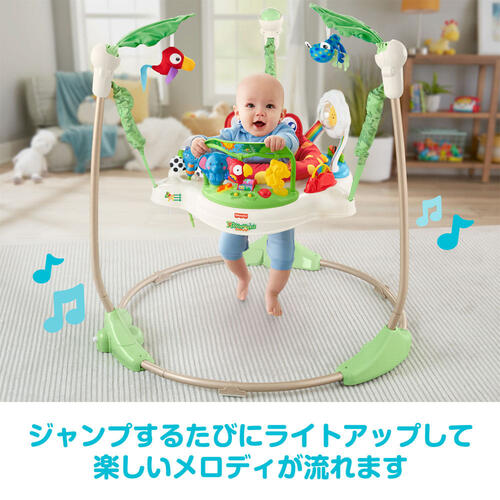 Fisher Price フィッシャープライス レインフォレスト・ジャンパルー 