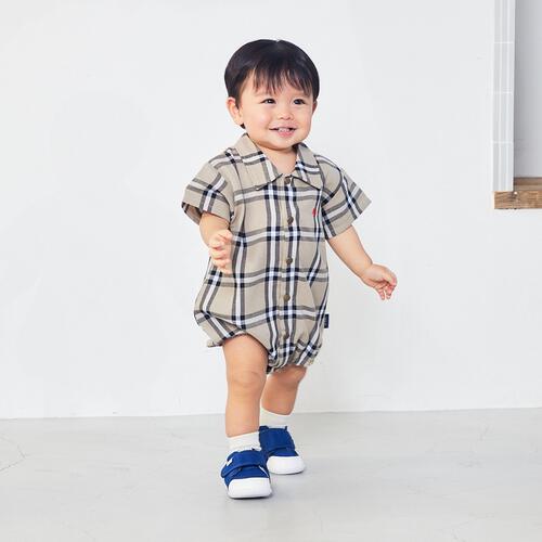 POLO BCS 半袖シャツボディスーツ ベージュ&times;70cm  ベビーザらス限定