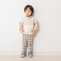 ベビーザらス限定　COJIKA 切り替えウインドブレーカー(ベージュ×100ｃｍ)