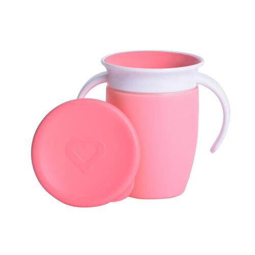 マンチキン ハンドル付きミラクルカップ（ピンク）