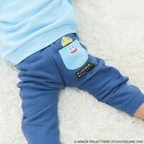 ドラクエベビー＆キッズ ジョガーパンツ キングスライム(ブルー×100cm)