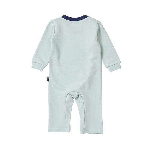 POLO BCS フラッグ刺繍ロンパース ターコイズ×60-70cm ベビーザらス限定