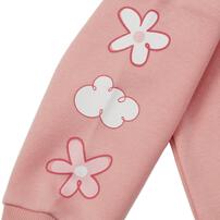 パワパフ 長袖デイリートレーナー 起毛 集合＆袖ロゴ ピンク&times;100cm ベビーザらス限定