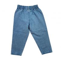 sophitica リボン刺繍デニムパンツ ネイビー×90cm