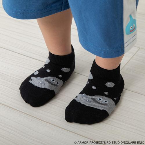 ドラクエベビー＆キッズ 2足入りショートソックス メタルモンスター