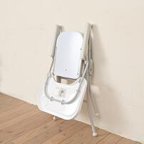 フォールディングハイチェア ベビーザらス限定 折り畳み式軽量＆コンパクト テーブル付ハイチェア 7か月～