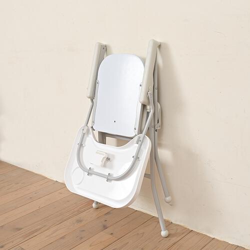 フォールディングハイチェア ベビーザらス限定 折り畳み式軽量＆コンパクト テーブル付ハイチェア 7か月～