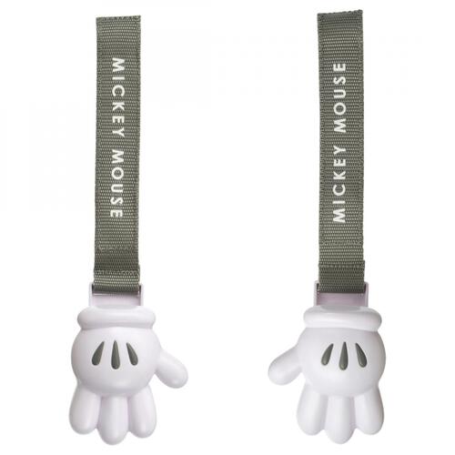 タカラトミー ブランケットクリップ グレー ミッキーマウス