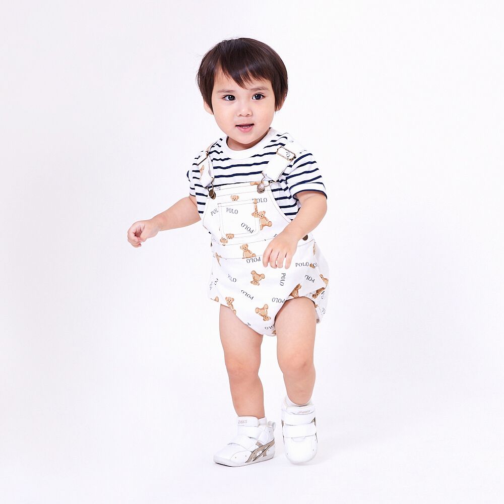 お子さま専用 POLO BCS サロペットロンパース オフホワイト×80cm ベビーザらス限定