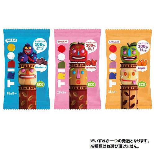 T‐REX ティーレックス SMILEAT スマイリート (種類ランダム)  オーガニックフルーツスナック【キッズフード ベビーフード】 【18ヶ月～】
